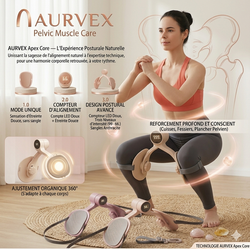AURVEX Apex Core — Entraîneur Pelvien VEX·01
